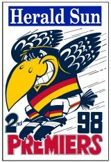 1998 Crows Reprint Grand Final poster.